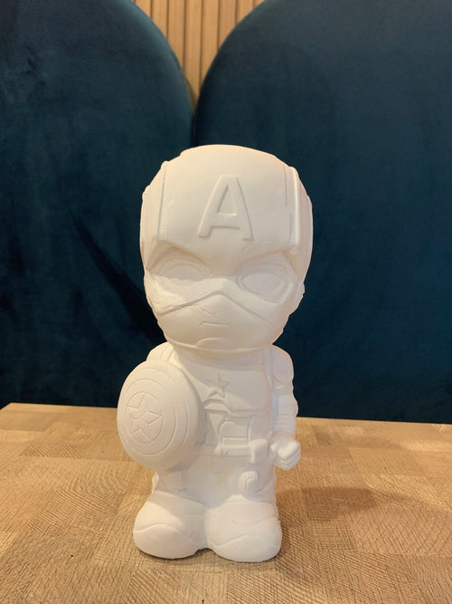 Captain America Plaster Painting Kit