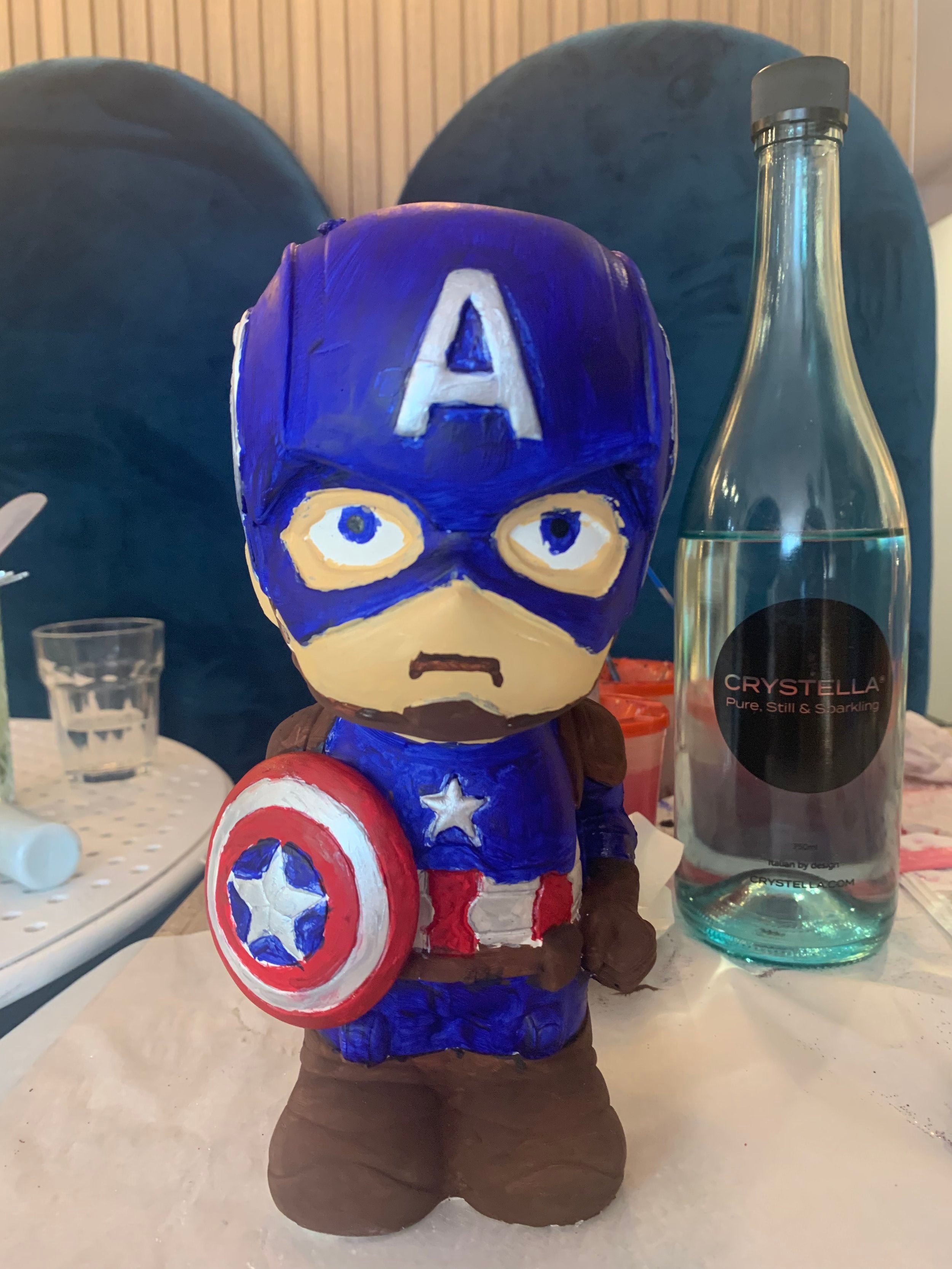 Superheroes Characters - Plaster Painting Kit