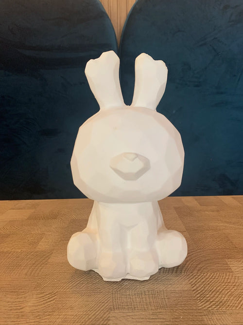 3D Geometric Bunny Plaster Painting Kit