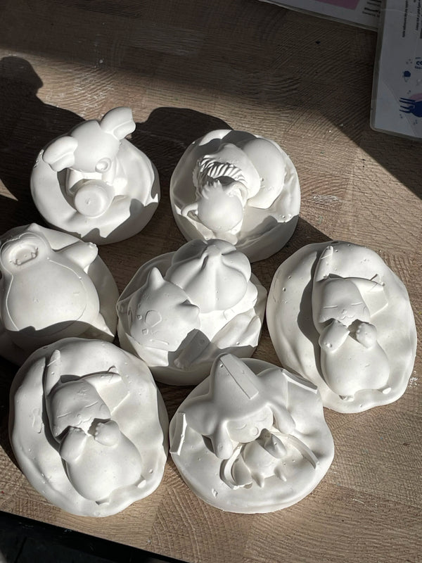 Onsen Charmander Plaster Painting Kit